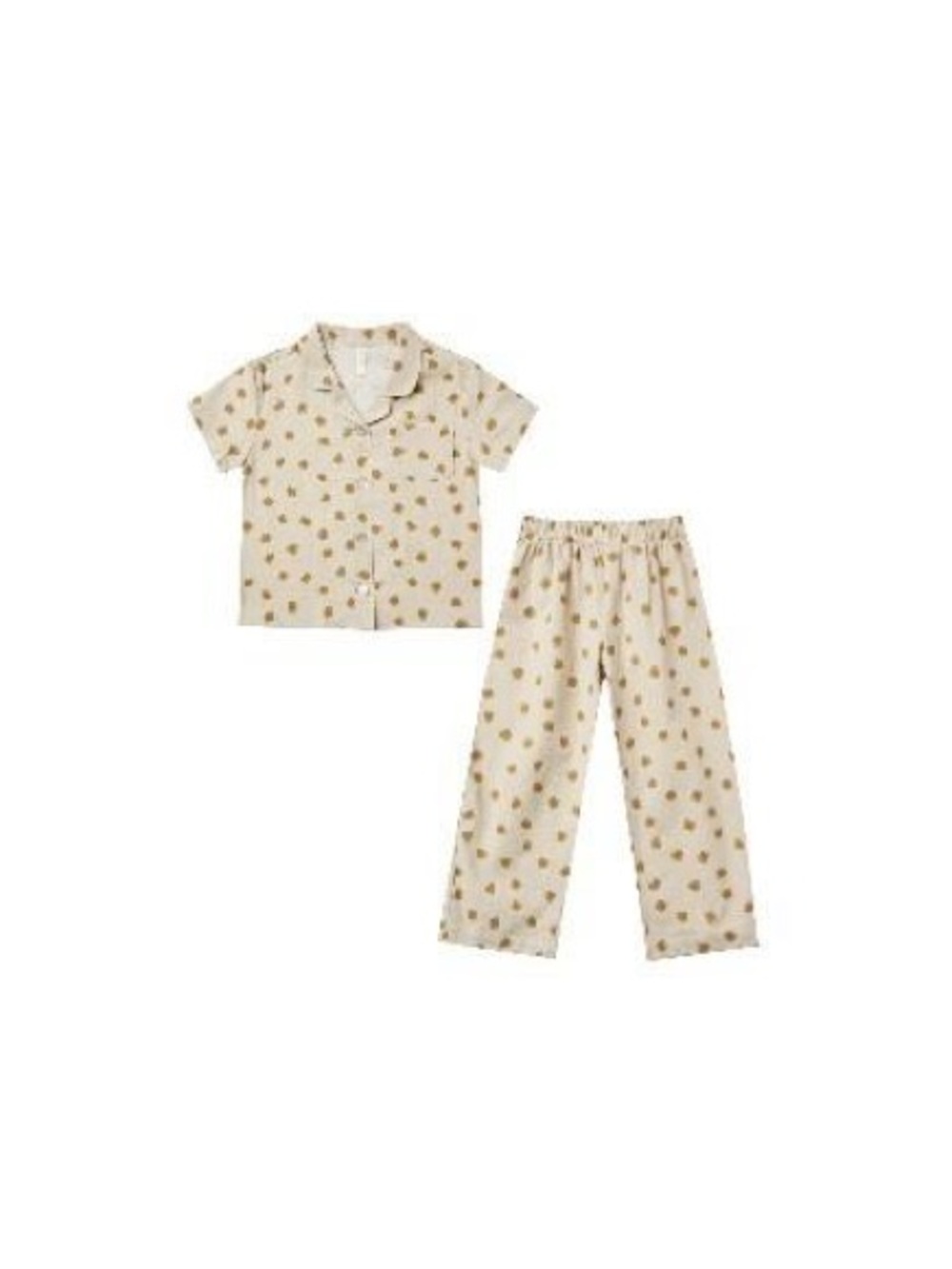 Rylee + Cru girls organic matching set